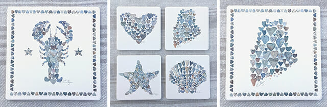 Love Rocks Coasters & Trivets!