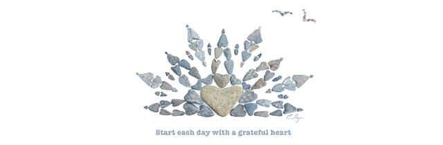 Start each day with a grateful heart